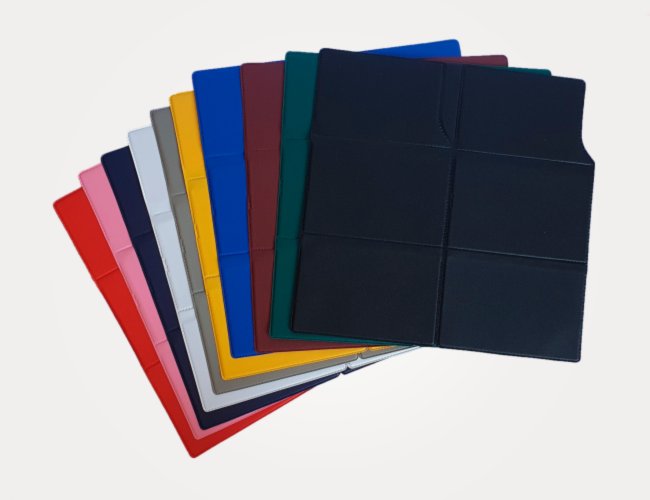 Porta Documento Triplo em PVC - Fosco
