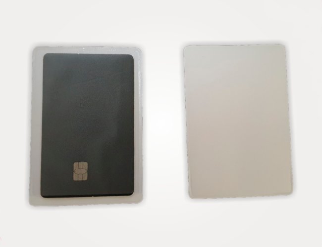 Porta Carto de Crdito em PVC - Fosco