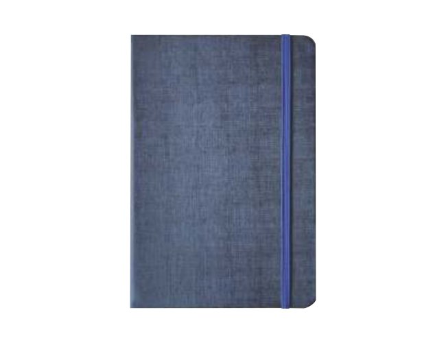 Caderneta de Anotaes com Pauta - Dune Azul
