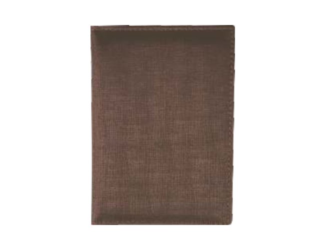 Agenda Lisa Costurada - Dune Marrom